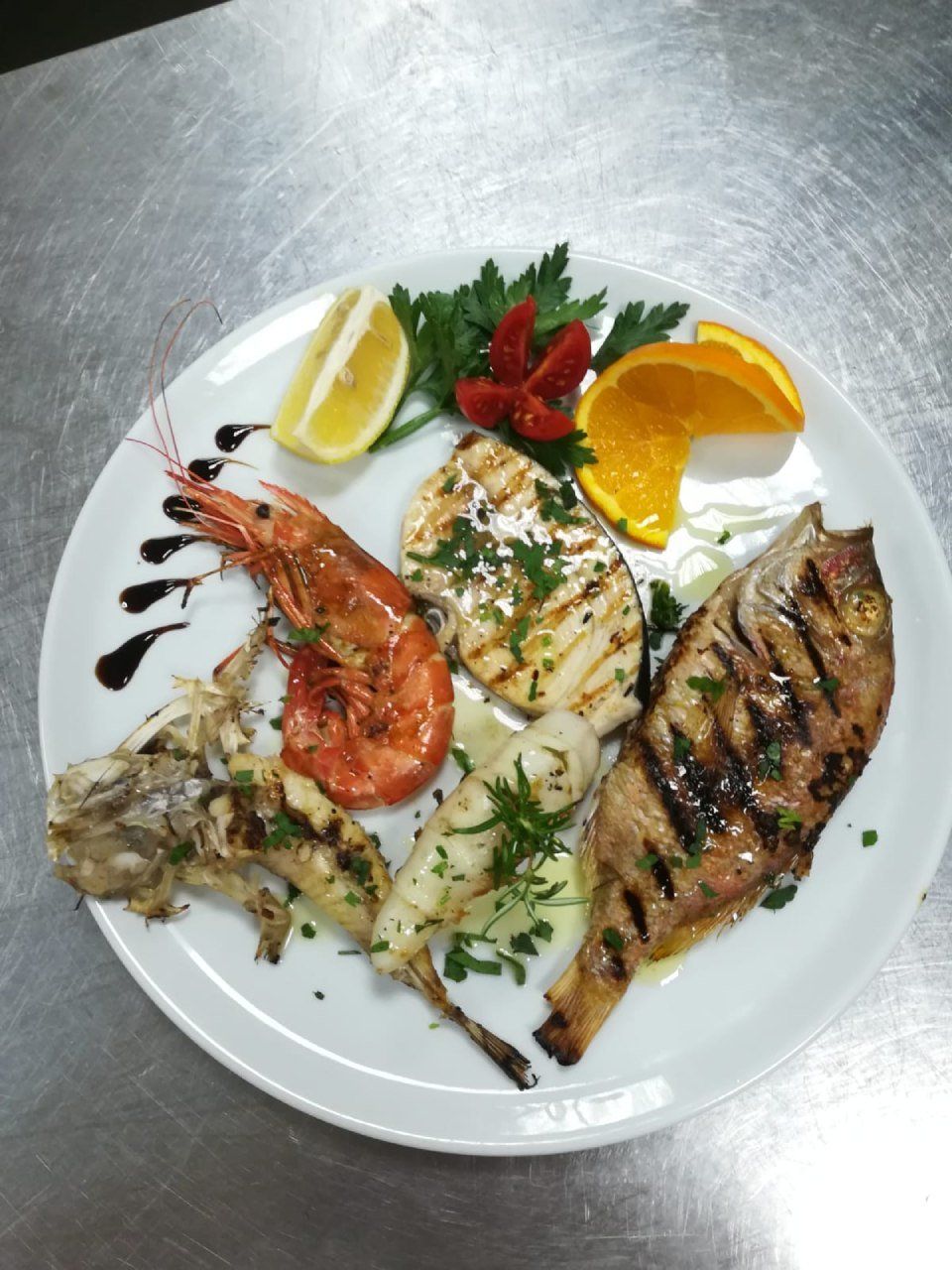 Pesce alla griglia