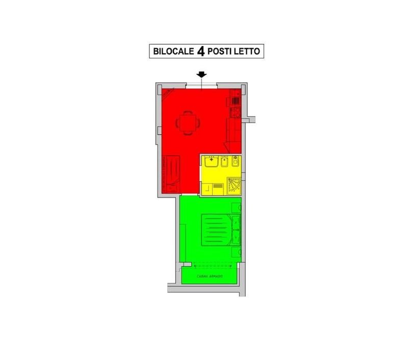 Appartamento 4 posti letto