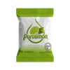 Paquete verde de polvo de lima de la marca 