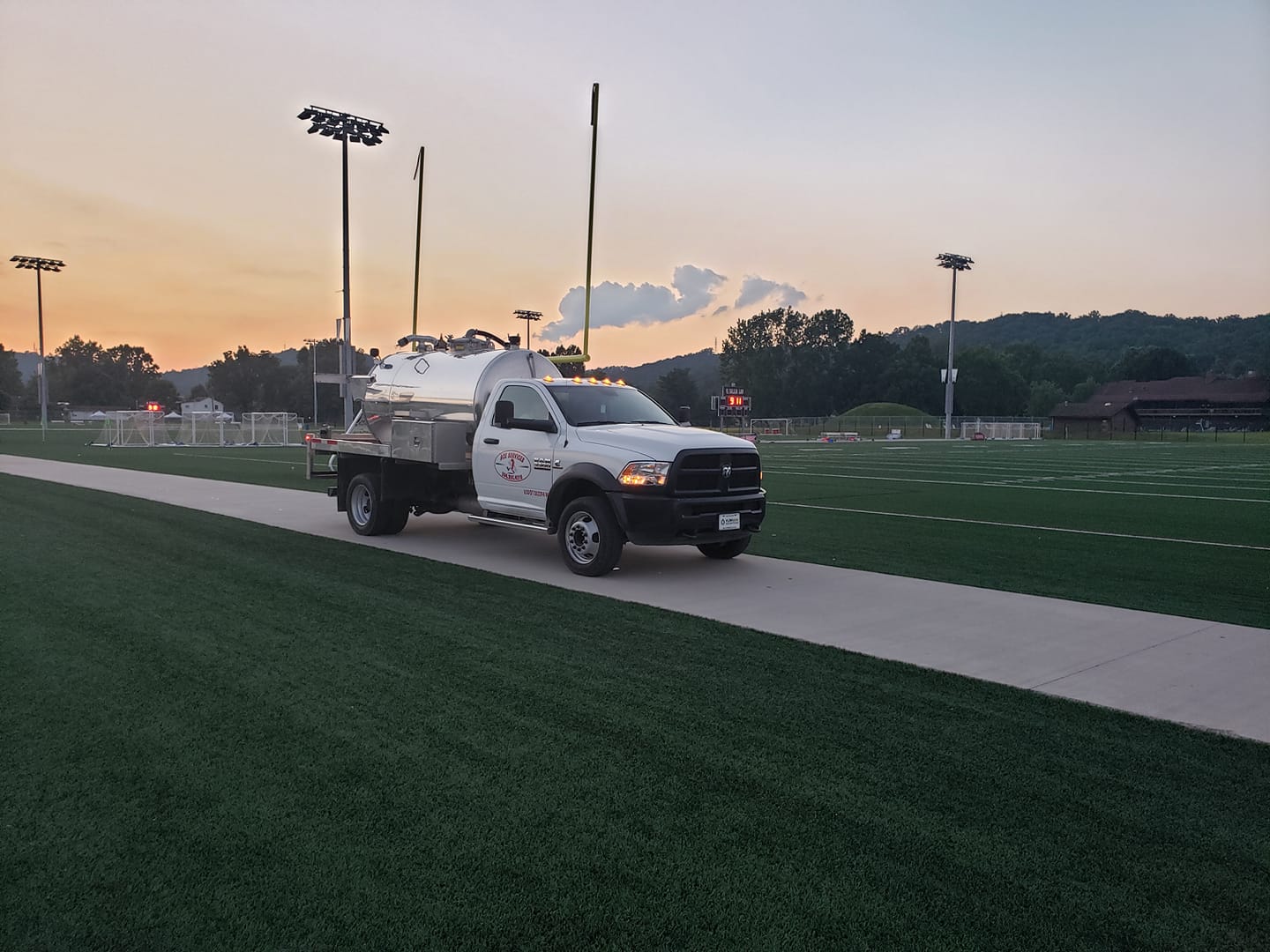 Septic Truck — Charleston, WV — Ace Services LLC