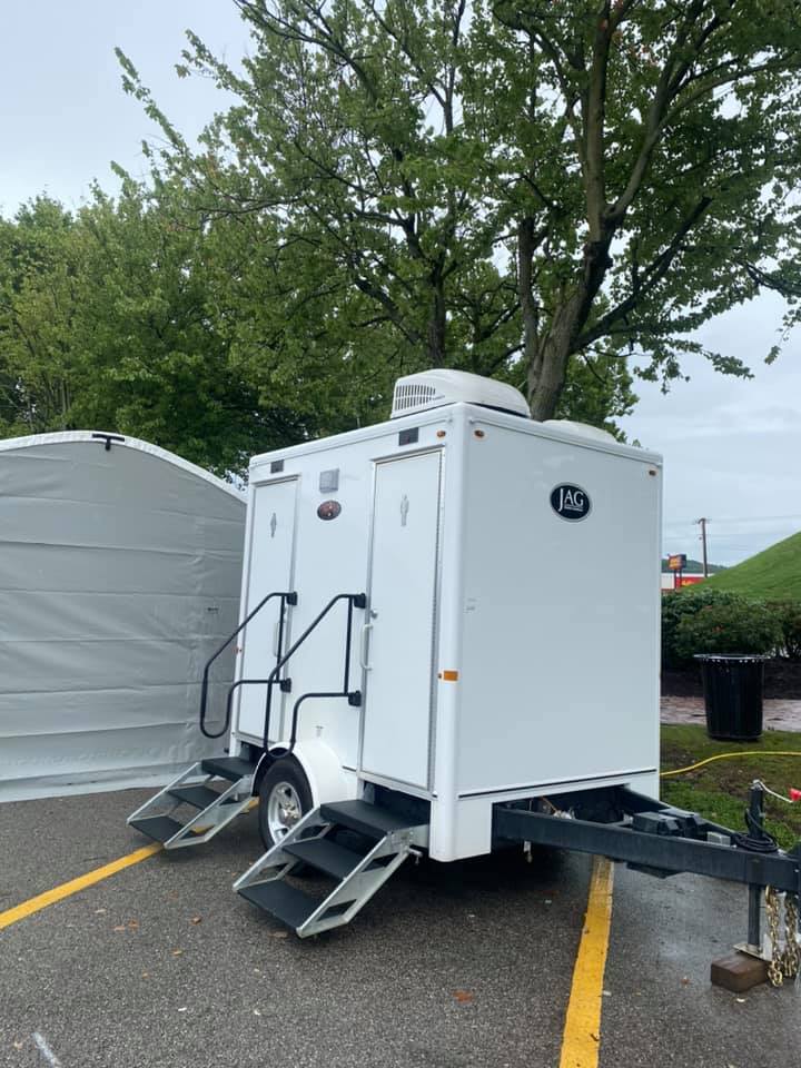 Restroom Trailer — Charleston, WV — Ace Services LLC