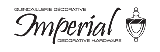 Logo de « Imperial Decorative Hardware » avec un emblème.