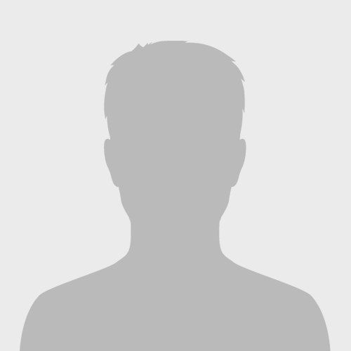 Une silhouette d'une tête d'homme sur un fond blanc.