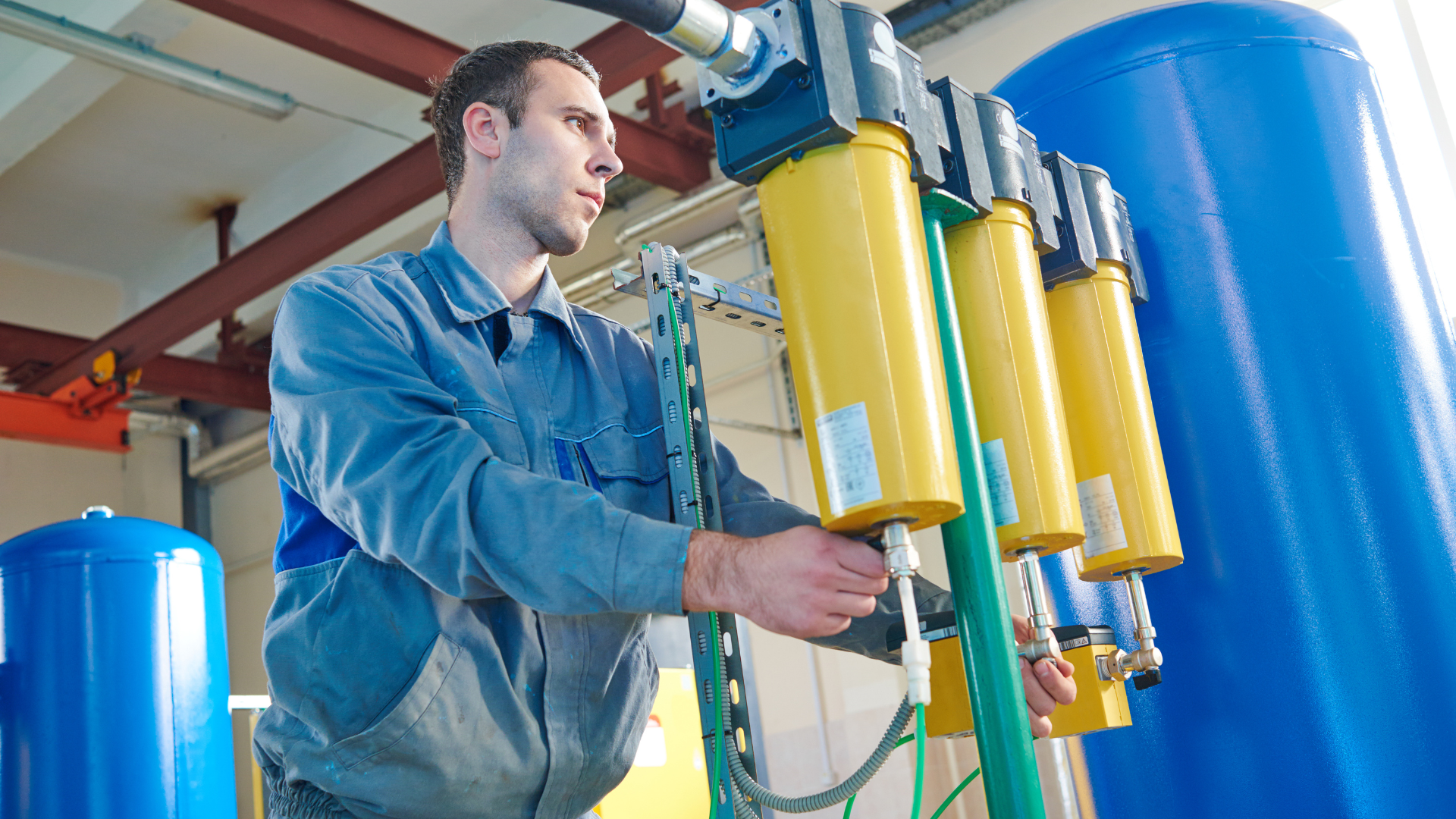 Reverse osmosis system maintenance in San Francisco facility