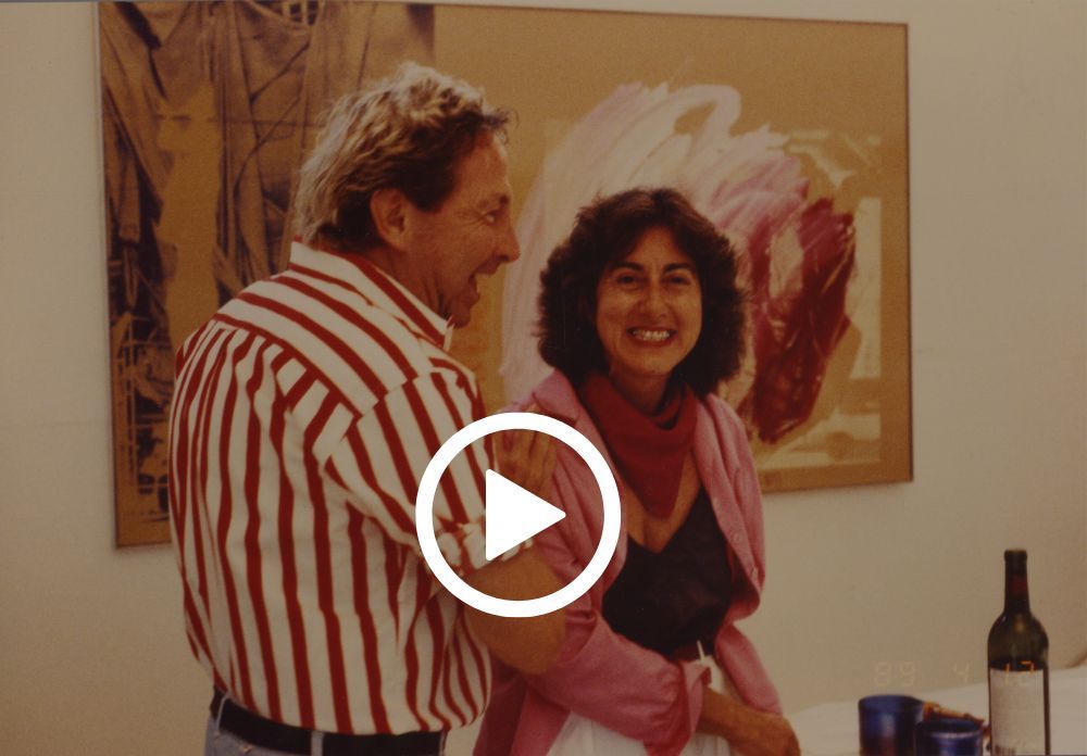 Video des Schweizer Fernsehens Video des Schweizer Fernsehens: Jamileh Weber und Robert Rauschenberg