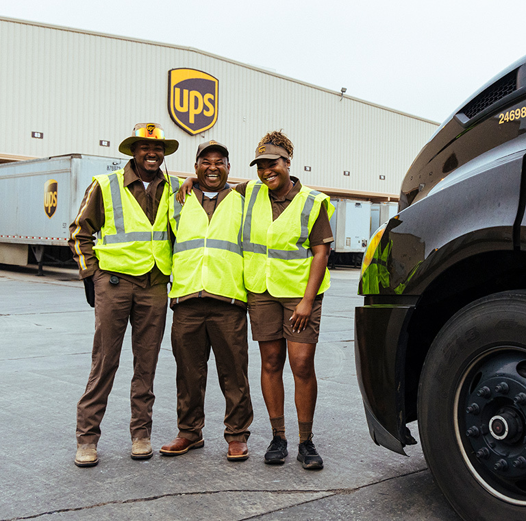 Women looking at post it notes