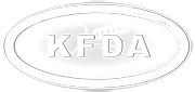 KFDA logo inside a silver oval frame