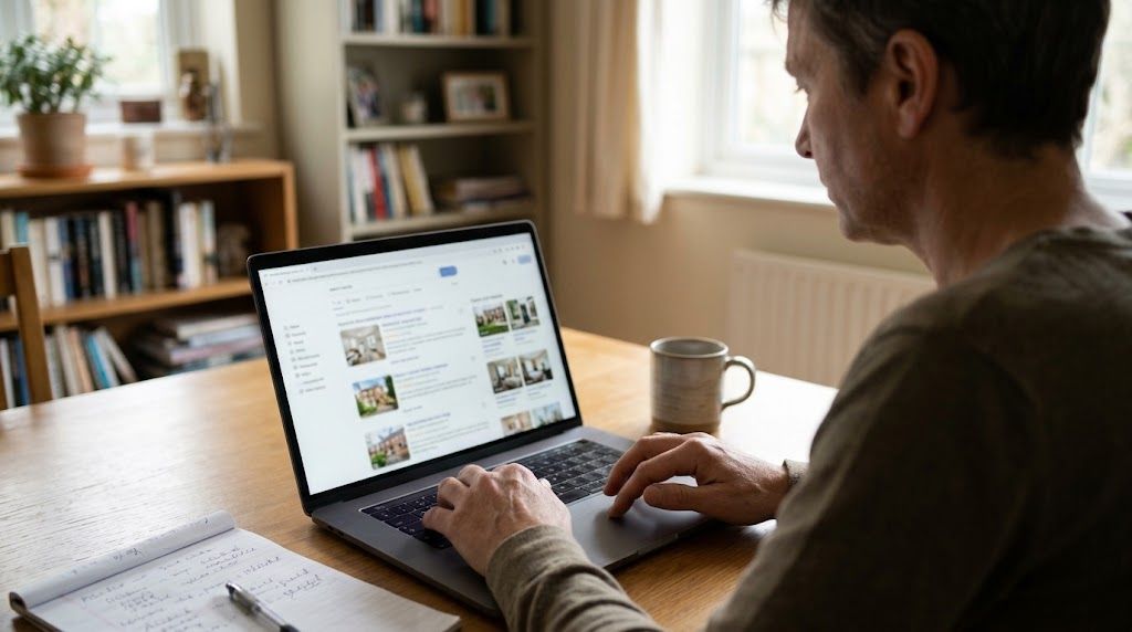 Researching senior placement services online
