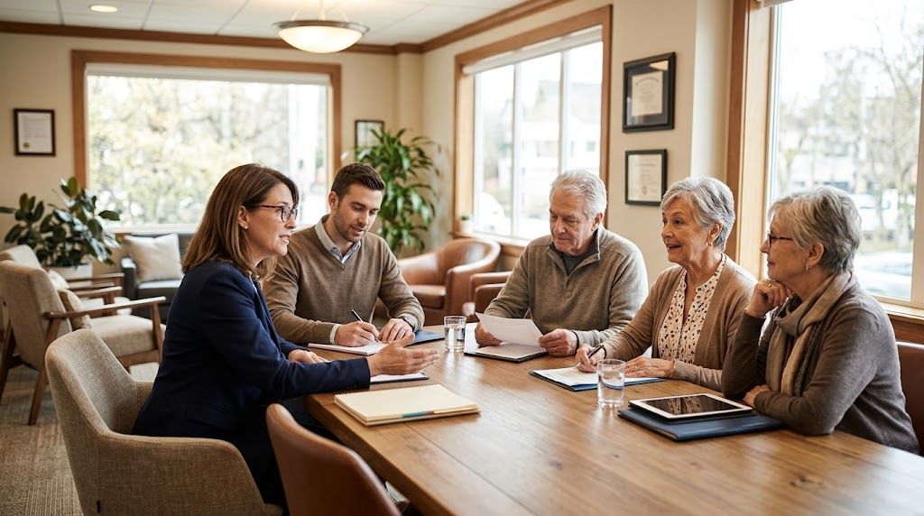 Consultation meeting at Senior Care Management & Consulting LLC