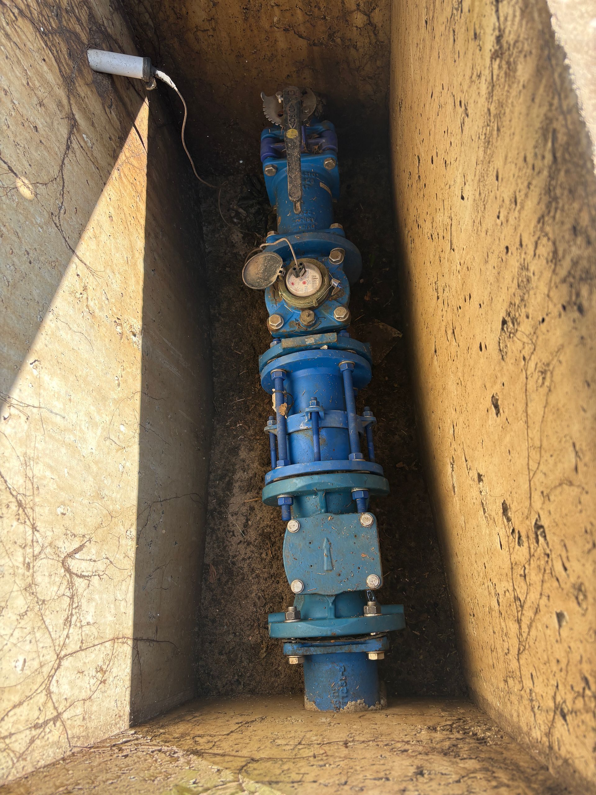 Ductile Iron large water meter