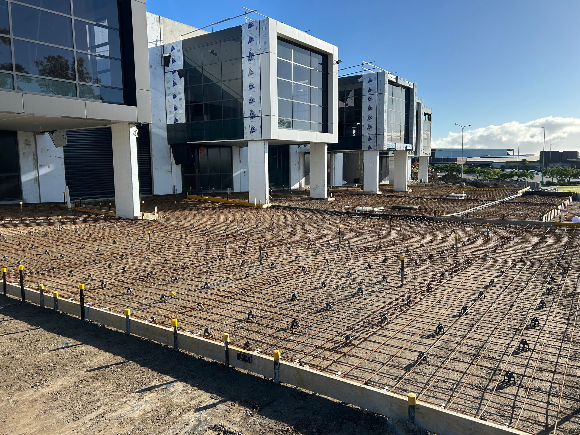 Driveway and concrete hardstand preparation.