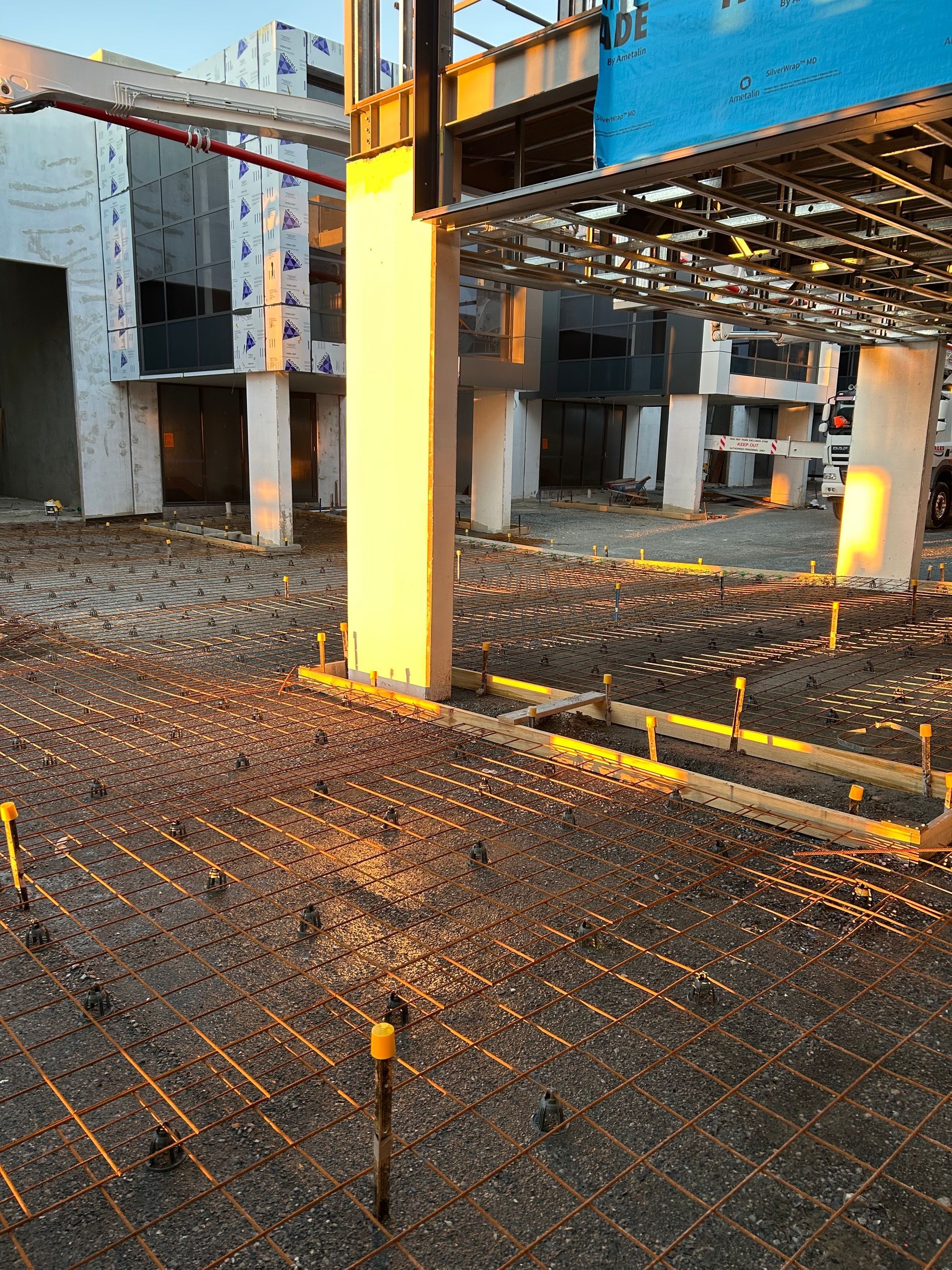 Driveway and concrete hardstand preparation.