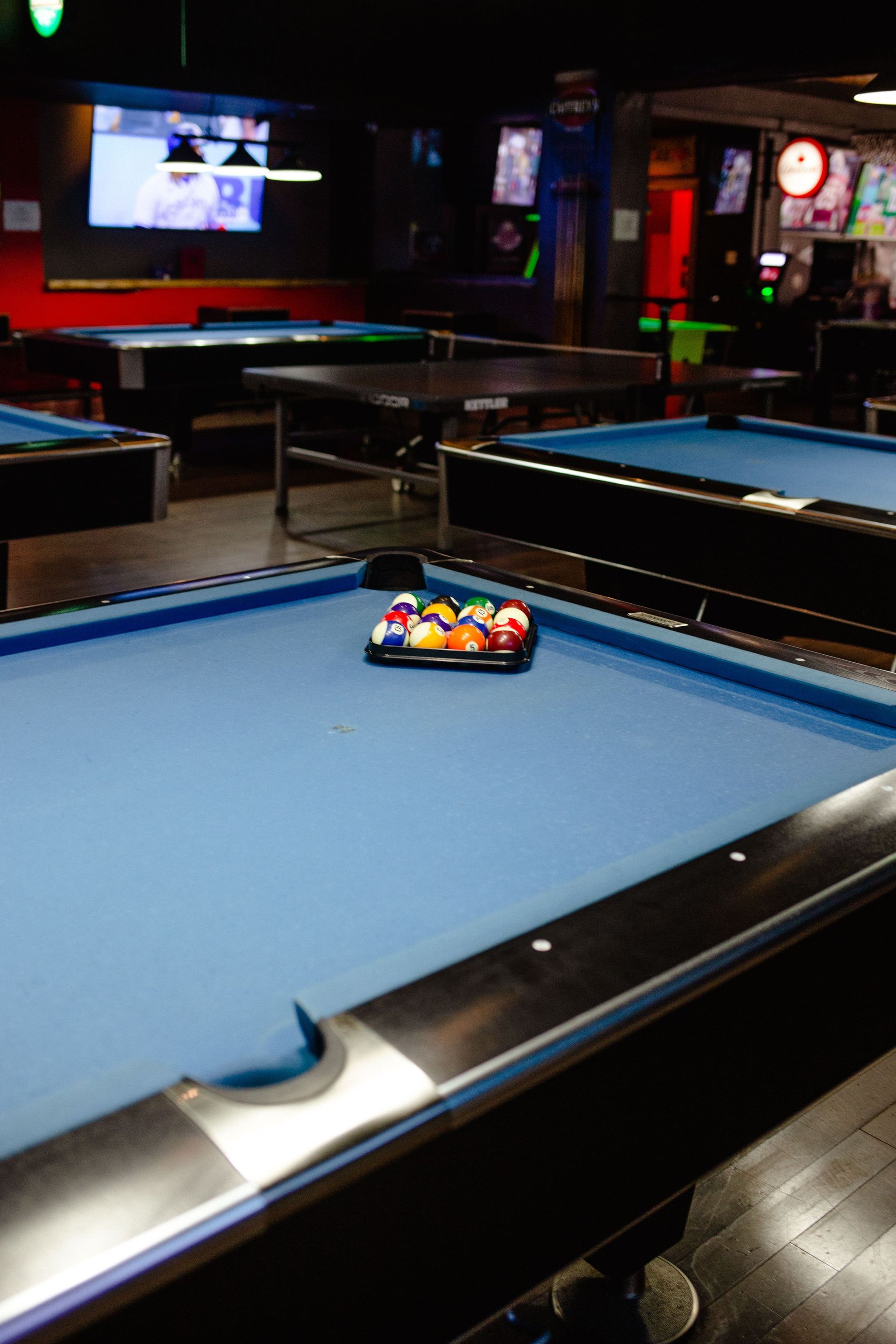 Antique pool table restoration in Alexandria Virginia