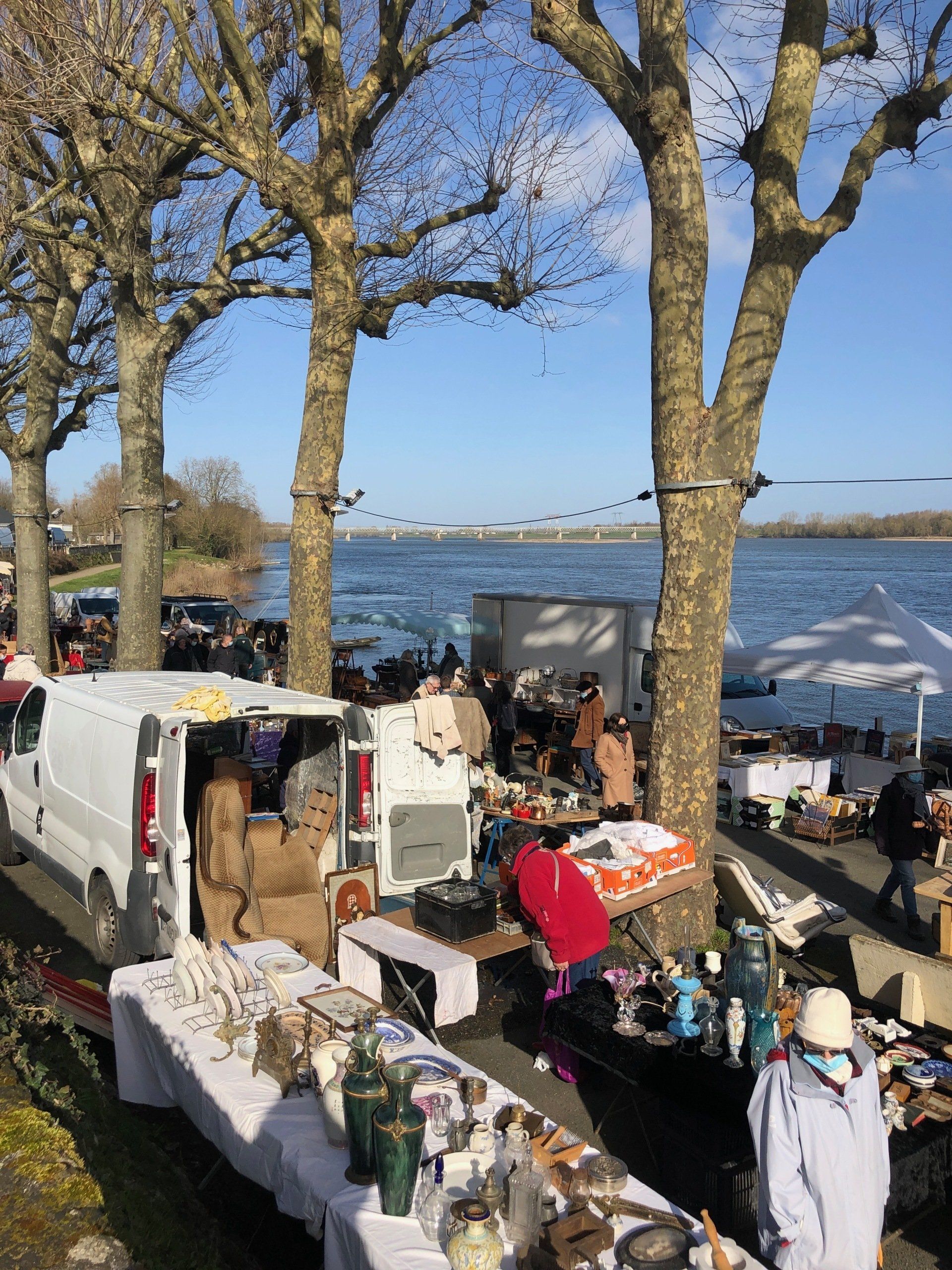 Brocante in Montsoreau
