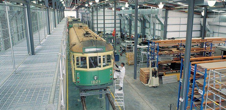TRAM DEPOT AT SOUTHBANK