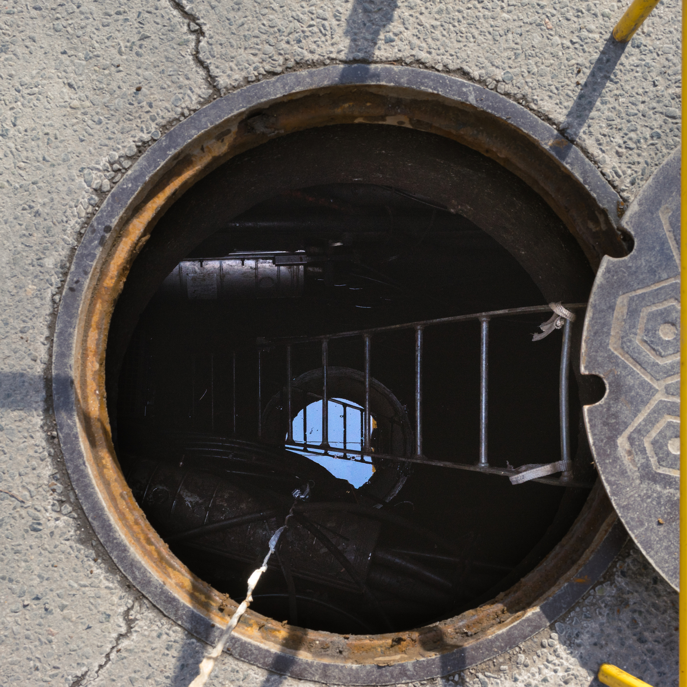 Bird's Eye View of A Confined Hole | Grove City, OH | CST Utilities Bird's Eye View of A Confined Hole | Grove City, OH | CST Utilities