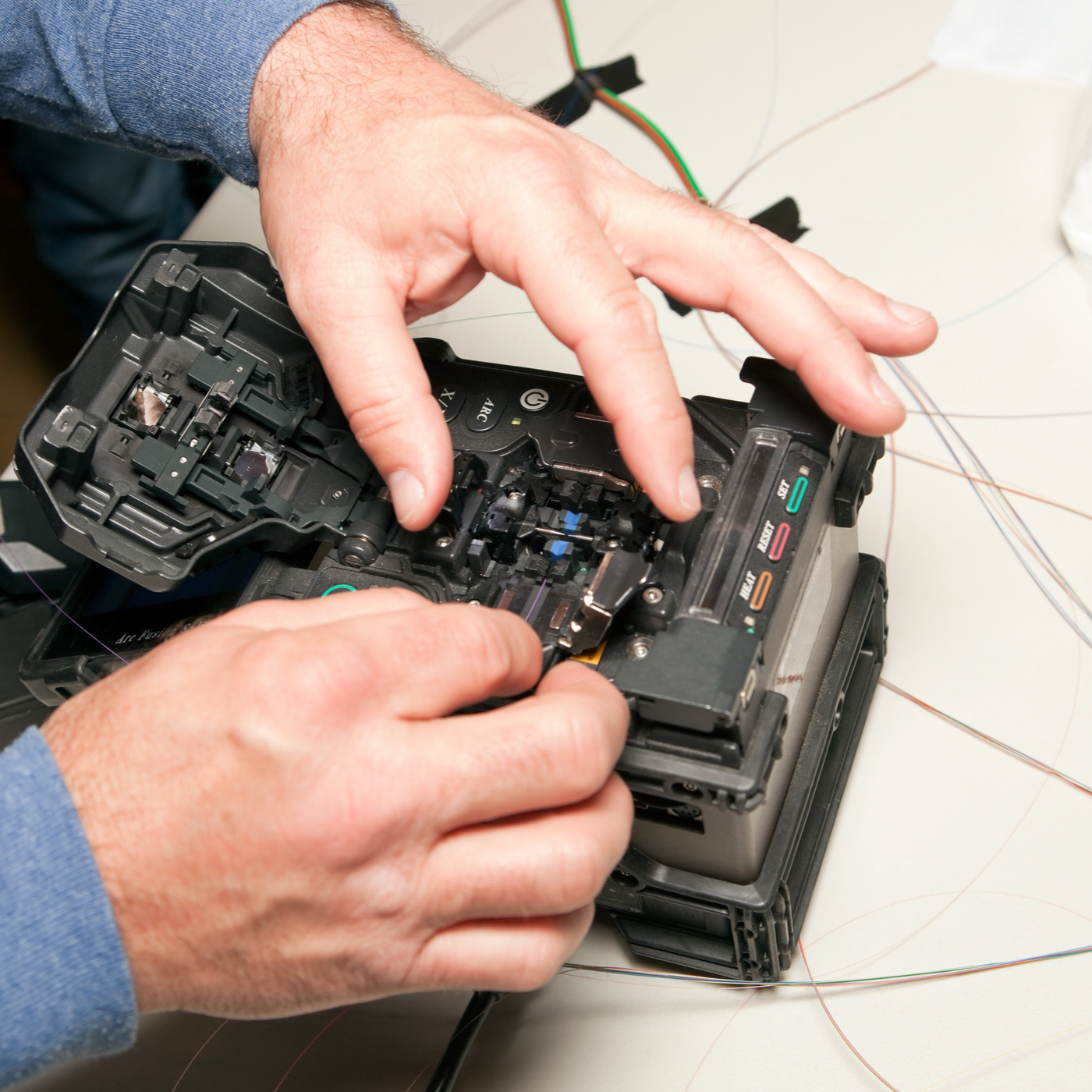 Process of Fiber Splicing | Grove City, OH | CST Utilities Process of Fiber Splicing | Grove City, OH | CST Utilities