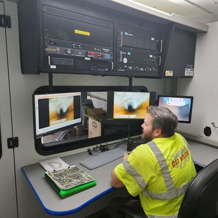 Utility for In-Line Camera Inspection | Grove City, OH | CST Utilities Utility for In-Line Camera Inspection | Grove City, OH | CST Utilities