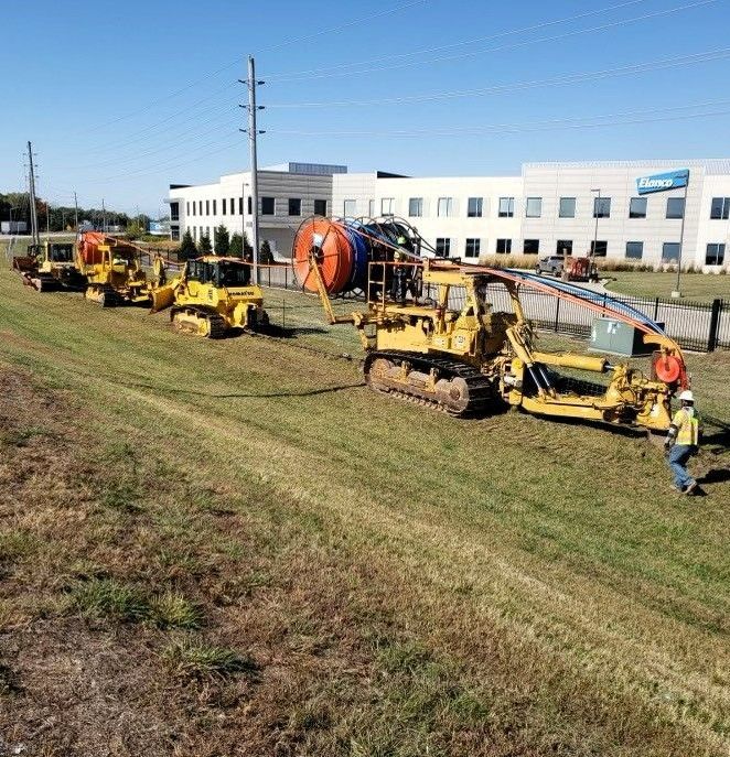 Man Inspecting the Quality of Cables | Grove City, OH | CST Utilities Man Inspecting the Quality of Cables | Grove City, OH | CST Utilities