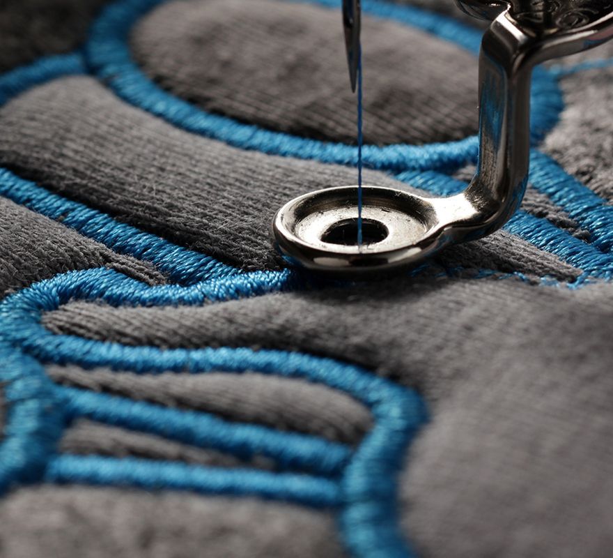 Close Up Embroidery