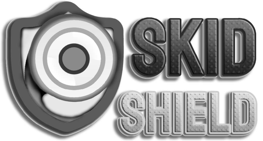 Skid Shield Wide Logo with text
