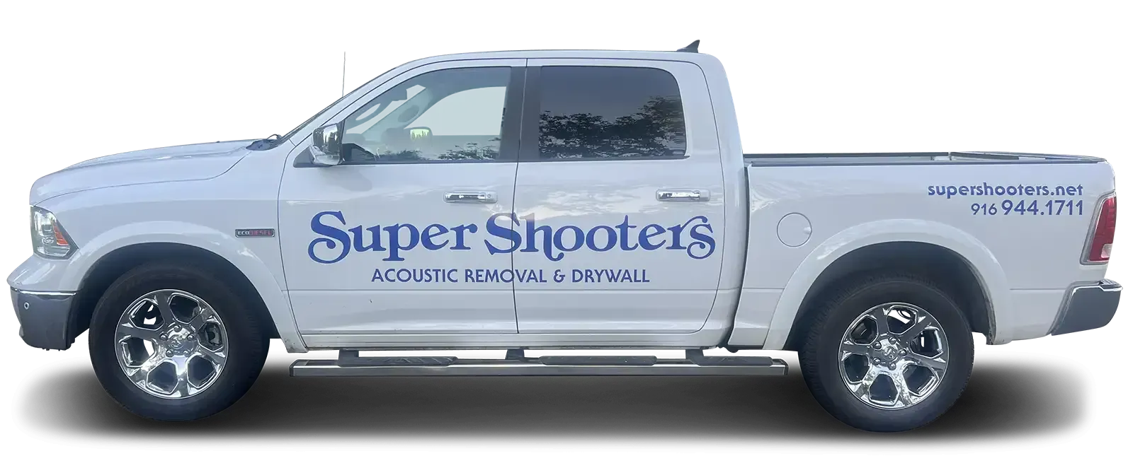 Super Shooters Drywall Truck