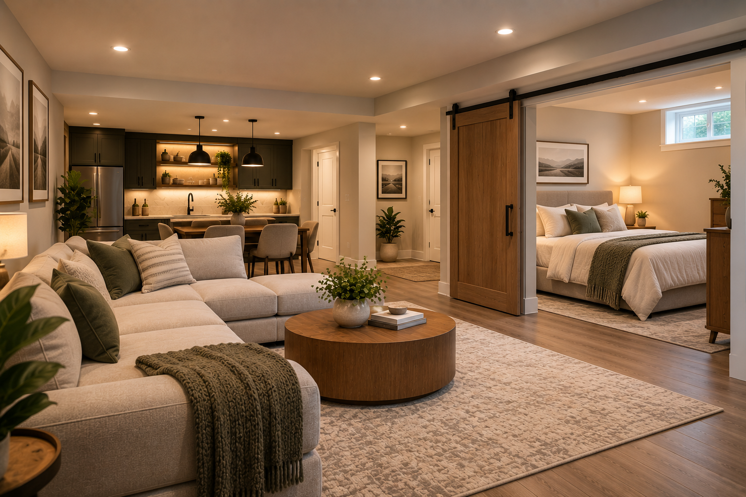 Multigenerational Basement Renovation Ottawa