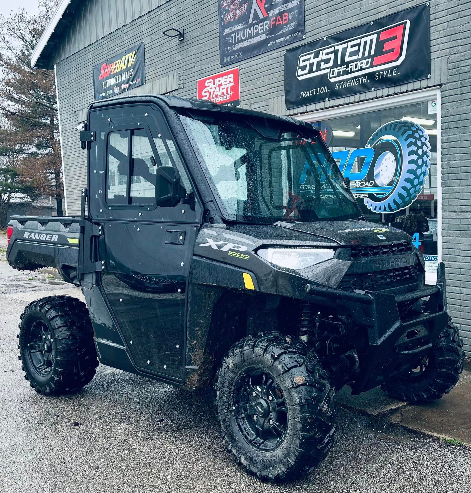 Black Polaris Ranger XP 1000 Trail UTV | Powell Auto & Offroad