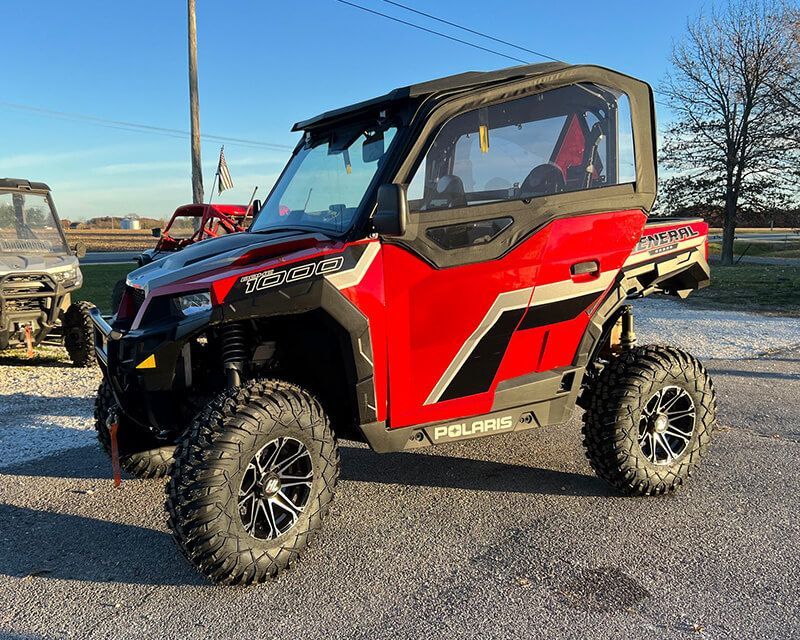 Red and Black Polaris | Powell Auto & Offroad