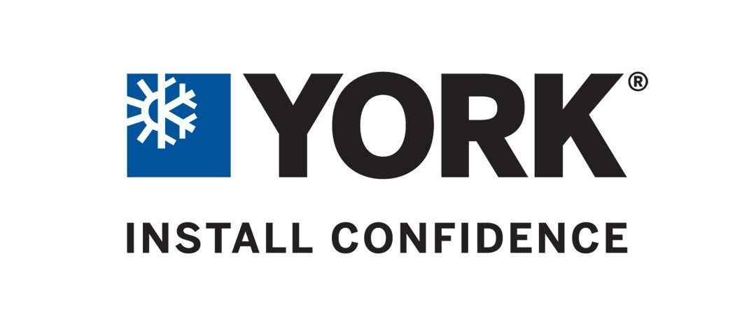 York install confidence logo on a white background