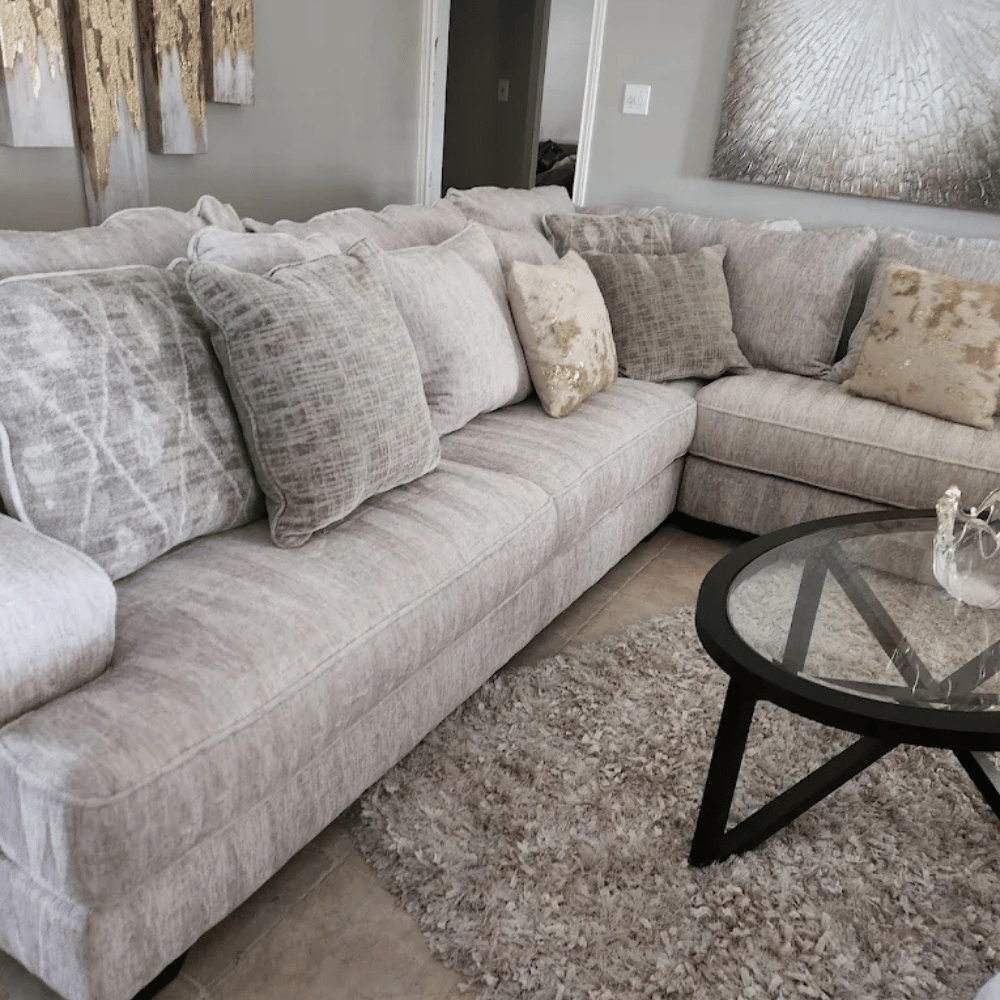low moisture upholstery extraction cleaning sofa Calgary Janitec