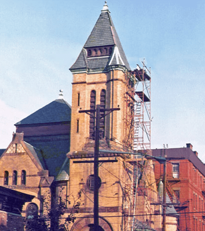 First Baptist Church building in Hoboken