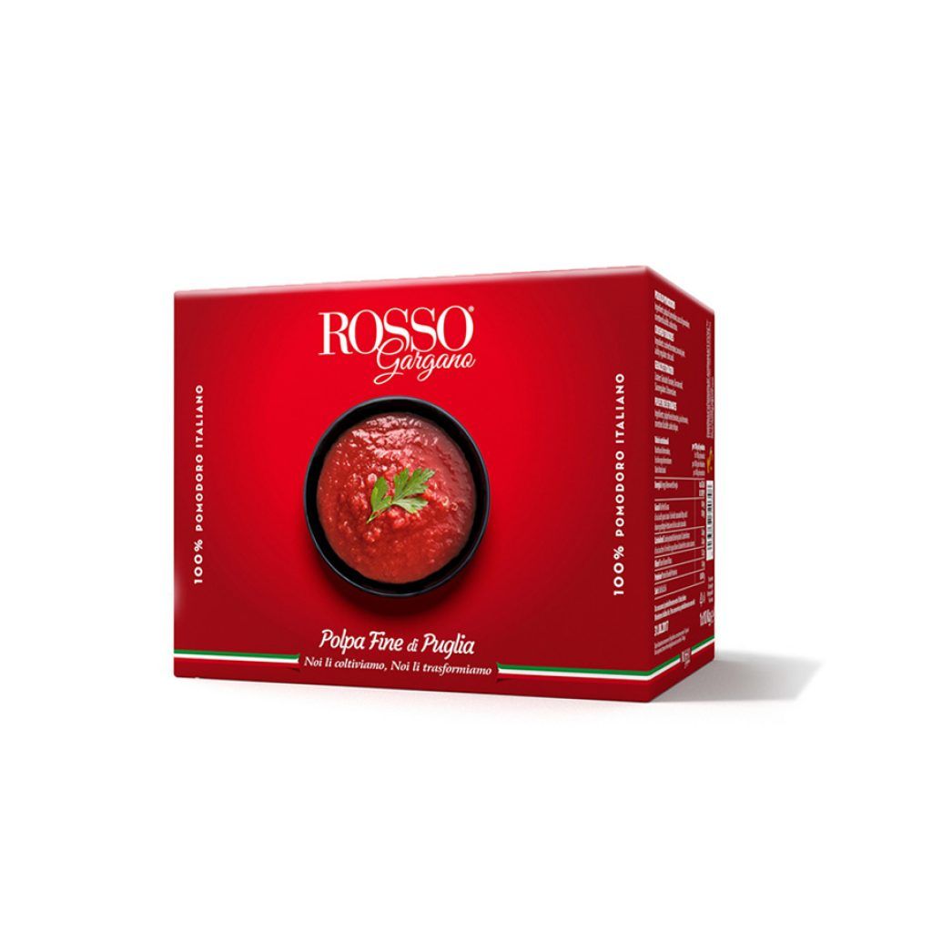 Una scatola rossa con la parola rosso sopra