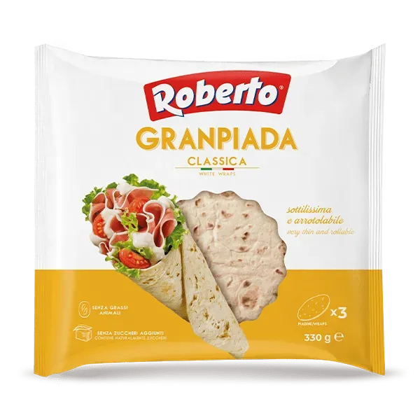 Viene mostrata una busta di roberto granpiada classica