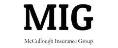 MIG logo with "McCullough Insurance Group" text below in black.