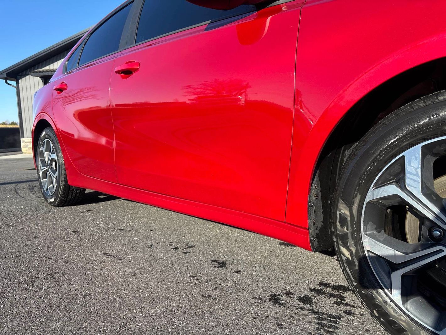 Vehicle restored to pre-accident condition after professional body repair