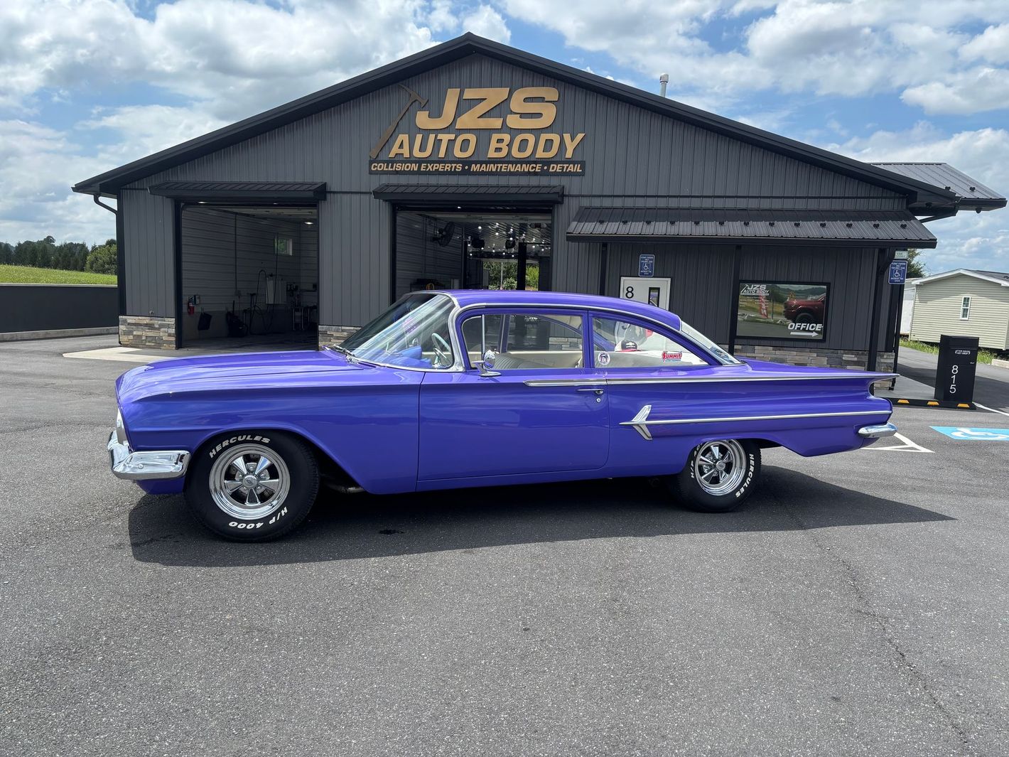 full paint restoration on a 1960 Bel-Air.