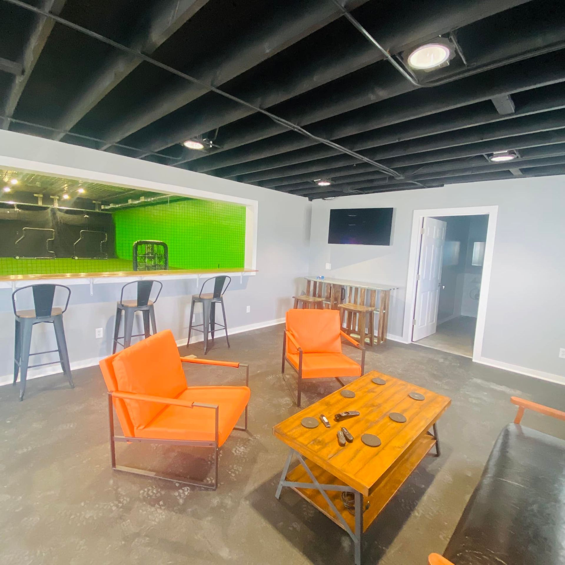 Baseball Training Facility St. John, IN Cracked Bat