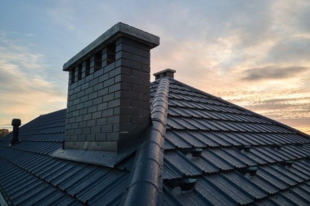 chimney damage