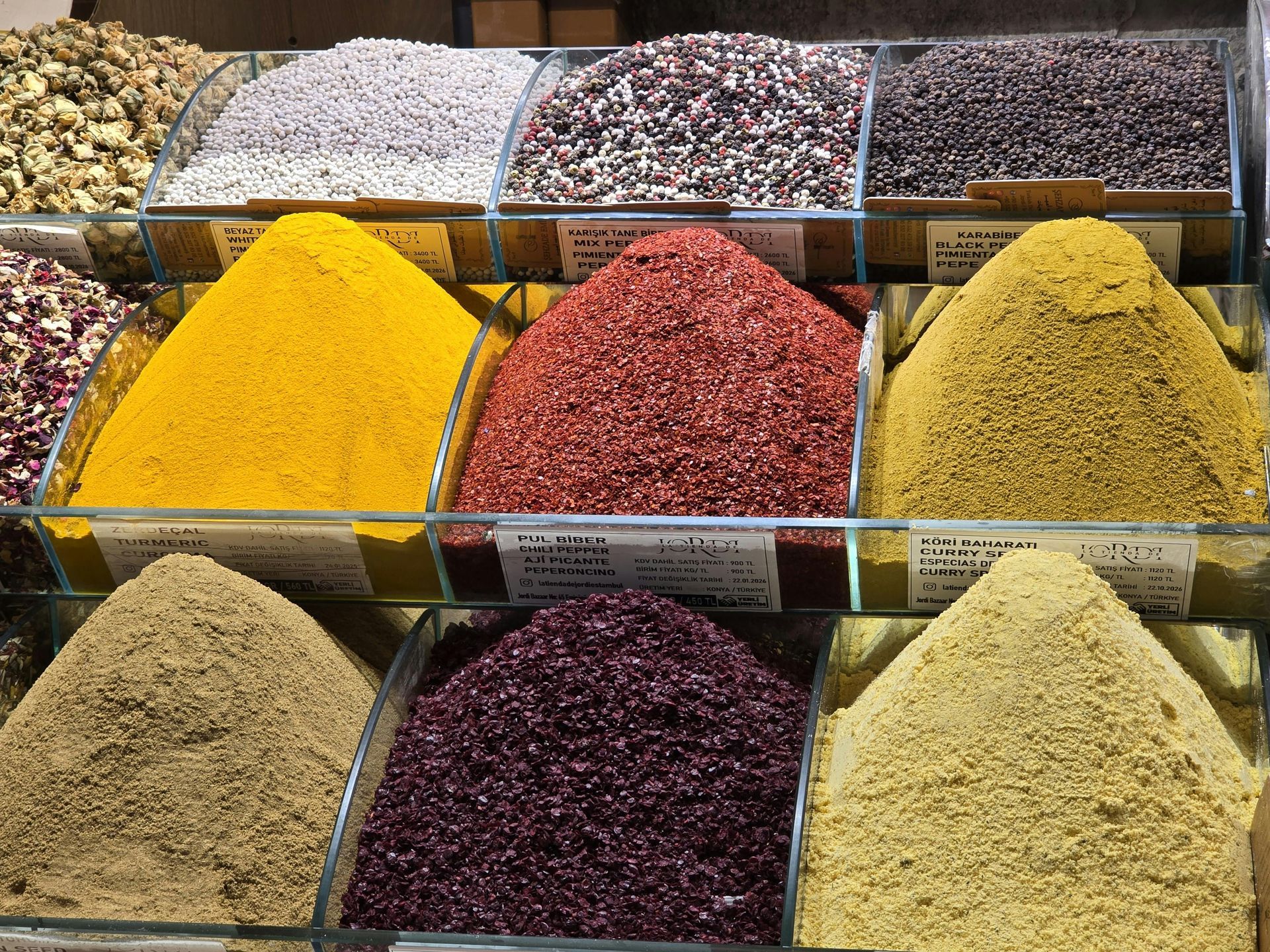 Natural herbs and spices available at Valley View Herbs Vermontville