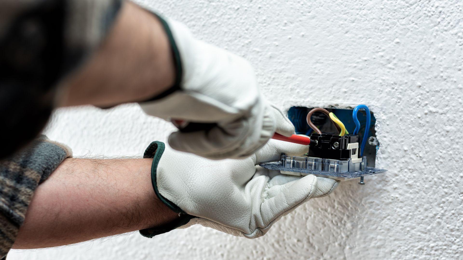 Electrician at Work — Westborough, MA — Marty's Electric Co