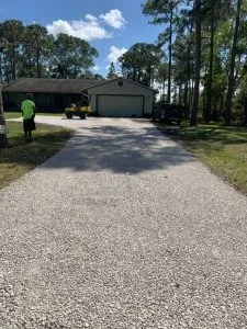 Asphalt millings, Allstate Paving.