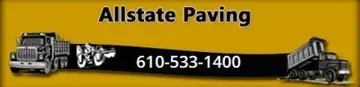 Logo for Allstate Paving of PA, asphalt paving company.