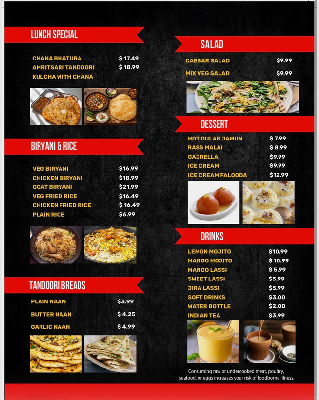 Menu Page 2