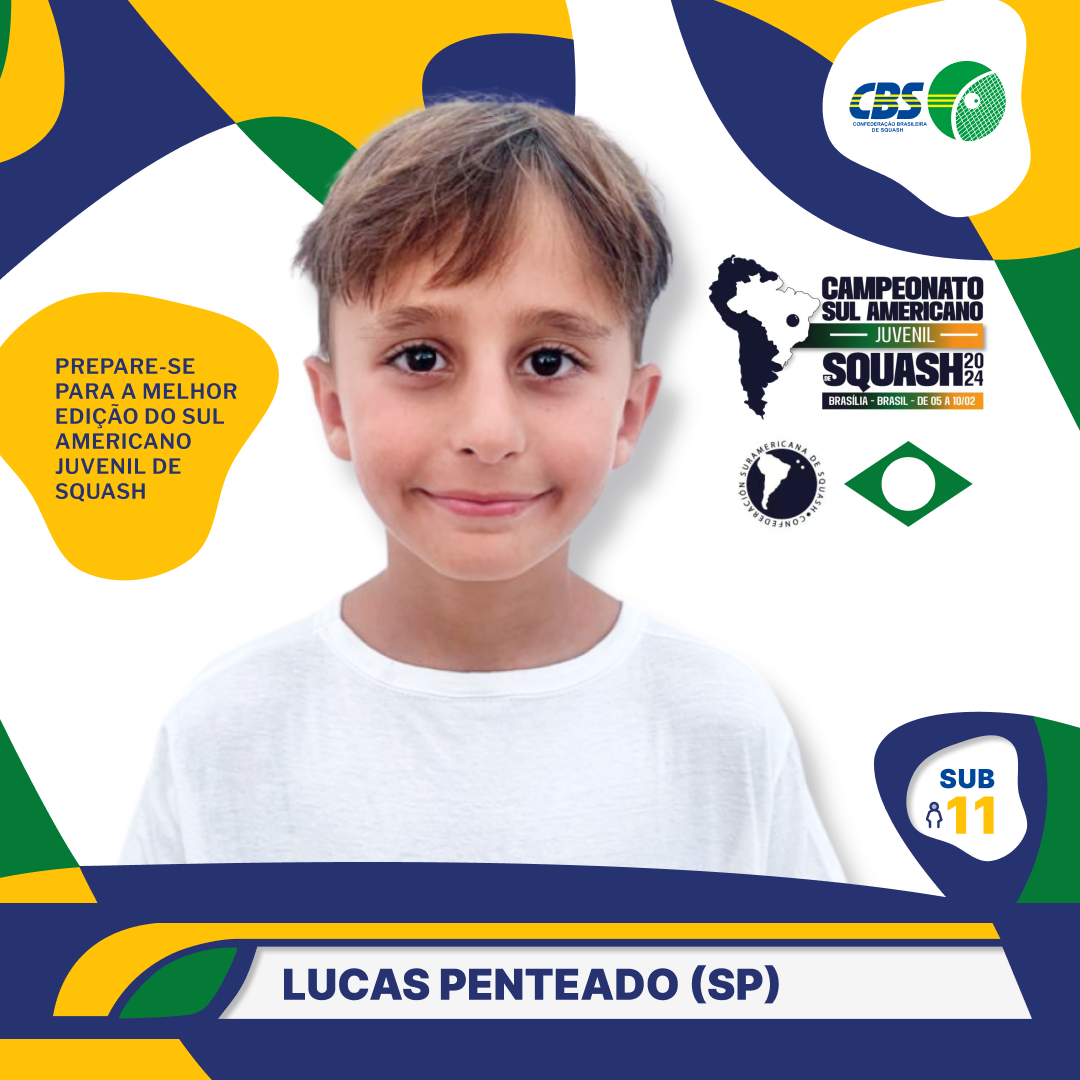 Um menino com o nome lucas penteado na parte de baixo