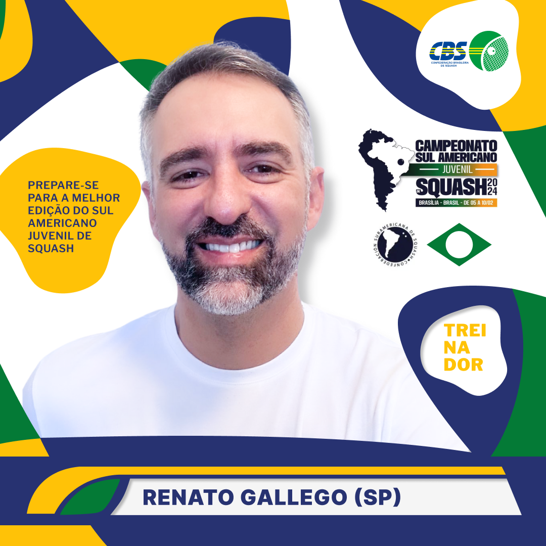Um homem com barba está sorrindo em frente a um logotipo da cbs