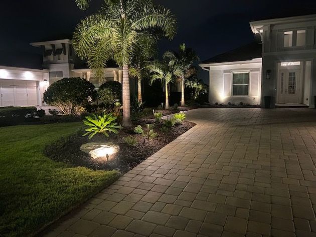 Landscape Lighting Installation