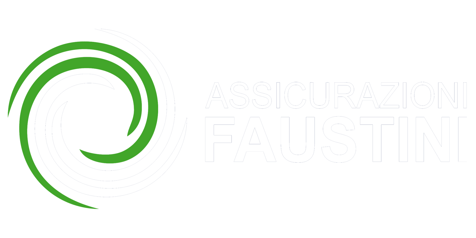 logo Assicurazioni Faustini bianco