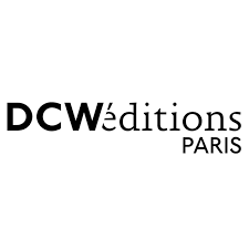 Logo di DCWéditions Paris in nero su sfondo bianco.