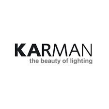 Logo KARMAN con lo slogan